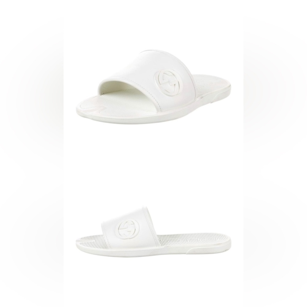 Gucci Leather Slides